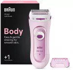 Braun Silk&middot;&eacute;pil Lady Shaver + 1 lis&auml;osa, LS5100, vaaleanpunainen