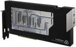 Thermal Grizzly DeltaMate 5090 Astral Glass Edition GPU Vanduo Cooler, ARGB, with Backplate - Borosilicate Glass, Juodas
