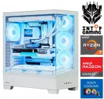 Stacionarus kompiuteris INTOP AQUA Ryzen 7 9700X 64GB DDR5 1TB SSD M.2 NVME+2TB RX9060XT 16GB no-OS (RW91808NS) (Atnaujinta)