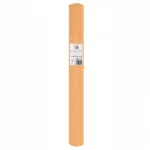 Dekoratyvinis gofruotas krepinis popierius menui 50x250cm persikų spalvos 180g Feniks