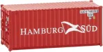 Faller 20' Hamburg S&uuml;d 182001 H0 konteineris, 1 vnt.