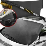 Grandiklis su &scaron;epečiu 75cm anti&scaron;erk&scaron;ninis kilimėlis ant automobilio stiklo apsauga