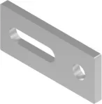 Adapteris dvigubo sriegio varžtui Pv 80x30x5 &Oslash; 11mm 1vnt.