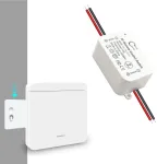 Tedeligo belaidis jungiklio &scaron;viesos rinkinys, mobilusis belaidis nuotolinio valdymo jungiklis Ac220v 230v 10a relės imtuvas lengvam montavimui lempai 100m valdymo diapazonas