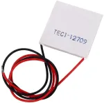 Kadimendium Tec1-12709 100w auk&scaron;tos temperatūros skirtumo termoelektrinis au&scaron;intuvas Peltier plok&scaron;tė 40 mm x 40 mm aliuminio radiatorius, tvirtas korpusas, be vibracijos, tylus