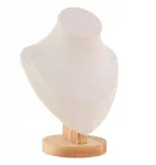 Manekeno stovas papuo&scaron;alų ekspozicijai, biustas, pakabukas, 8,5 x 14,7 x 17,8 cm