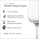 Schott Zwiesel Whisky degustacinė taurė Bar Special (4 vnt. rinkinys), specialios nosinės taurės viskiui, galima plauti indaplovėje Tritan kri&scaron;tolinės taurės, pagaminta Vokietijoje (prekės Nr. 130001), kri&scaron;tolas