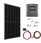 Volt Skydelis akumuliatoriaus įkrovimui kemperyje, valtyje 430w Mppt 12v 24v 30a