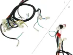 Other ELEKTROS INSTALIACIJA ATV 150/200 CG UŽDEGIMO RINKINYS LAIDYNAS RITĖ STATORIAUS JUNGIKLIS UŽDEGIMO MODULIS REGULIATORIAUS KONTAKTAS UŽDEGIMO ŽVAKĖ