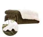 Dvipusis pledas polar sherpa pliu&scaron;inis storas flanelė 150x200 cm