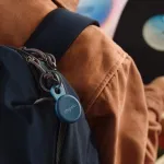 Bluetooth Sekiklis - Chipolo LOOP, Įkraunamas, Silikoninis Kilpos, Mėlynas