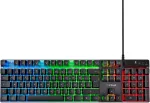 Trust Gaming Gxt 835 Azor žaidimų klaviatūra su ap&scaron;vietimu, voki&scaron;kas Qwertz i&scaron;dėstymas, pilno dydžio klaviatūros i&scaron;dėstymas, 3 Led spalvų režimai, anti-ghosting, 12 multimedijos funkcijų klavi&scaron;ų, Pc/ne&scaron;iojamam kompiuteriui