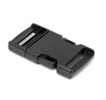 Plastikinės sagtelės 10 vnt. 30 mm juodos