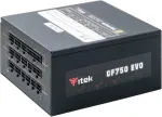 Itek for Pc Gf750 Evo - 750w Hdb Hydraulic Dynamic Bearing 12mm Active Pfc Protection Efficiency Certification 80 Plus Gold Semi Modular Free Plug Giapp Capacitors Itpsegf750