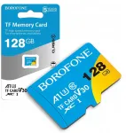 Atminties kortelė 128gb microsd sdxc u3 telefonui kamerai 100mb/s Borofone