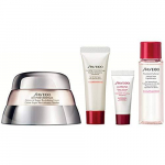 Bio-Performance Set Shiseido: Bio-Performance Advanced Super Revitalizing Hyaluronic Acid Anti-Ageing Day & Night Kreminis For Face, 50 ml + Ultimune Antioxidants Hydrating & Repairing Day & Night Serum For Face & Neck, 5 ml + Benefiance Cleansing Cl ...