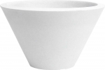 Nicoli &oslash;50x29cm vazonas Chiron 50 baltos spalvos