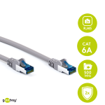 Wentronic RJ-45/RJ-45, 7 kat., S/FTP, kabelis, 3 m (91612)