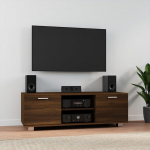 TV staliukas Televizoriaus spintelė, ruda ąžuolo, 120x40,5x35cm, mediena