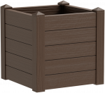 Teraplast Italija Teraplast 42x42x40cm vazonas su vandens rezervuaru Trama 001, moka spalvos