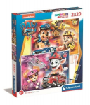 Clementoni Dėlionė 2x20 vnt. - PAW Patrol (&Scaron;unyčiai patruliai)