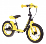 Balansinis dviratis SporTrike, juodas/geltonas