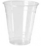 Multi Plastikiniai stikliniai indeliai 30 cl &Oslash;95x110 mm &bdquo;Gourmet&ldquo; RPET skaidrūs, 20 vnt. x 50 vnt./dėžėje