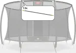 Berg Safety Net T-series - Tent tubes 430 (14ft)