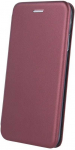 Reach Dėklas Book Elegance Xiaomi Redmi 12/Redmi Note 12R/Poco M6 Pro 5G tamsiai raudonas