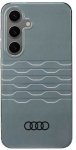 Audi IML Geometric Pattern S24 S921 dėklas telefonui pilkos spalvos AU-IMLS24-A6/D3-GY
