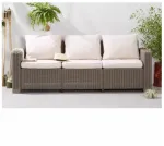 Keter Trivietė sodo sofa California 3 Seater Sofa, smėlio spalvos