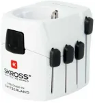 Skross PRO, Universalus, Universalus, C tipo (Europlug), E tipo (FR), F tipo, B tipo, G tipo (JK), I tipo (AU), J tipo (CH), L tipo (IT), N tipo (BR), 100&ndash;250, 7 A