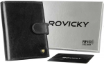Vyri&scaron;ka odinė piniginė Rovicky RV102