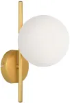 Sieninis &scaron;viestuvas FLORIS, E14, baltos/aukso sp., 4260101