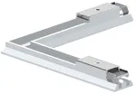 Magnetinio bėgelio VIOKEF SLIM MAGNETIC elektrinis L formos sujungimas, baltas, 48V, 02/1108