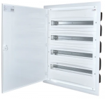 Eti Polam 001101295 Modulinė įleidžiama skirstomoji įranga IP40 II apsaugos klasė IK08 metalinės durys baltos ERP24-4 001101295