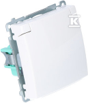 Kontakt Simon GN.Z/U IP44 Baltas BMGZ1B.01/11