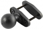 Ram Mounts UNPK RAM CLAMP BASE W/BALL 2.5 MAX WIDTH