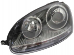 Priekinis žibintas TYC VW Golf Mk5, Jetta 2003-