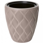 FORM PLASTIC Gėlių vazonas Srautas 30cm 15,5L, Rudas