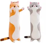 Pliu&scaron;iniai žaislai-pagalvės Katinai, 2 vnt., 50 cm