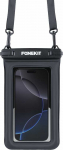 FoneKit Atsparus vandeniui Phone Pouch -vesitiivis kotelo puhelimelle, musta