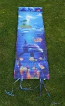 Urban Outdoor Paplūdimio gultas su porolonu ir galvos atrama su atspaudu KUBISPORT 184 x 55 x 1,5 cm