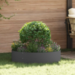 Vazonų žiedas Juoda 80 x 80 x 20 cm &Scaron;altai valcuotas plienas