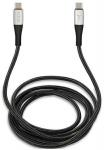 TUMI TUCCSUSBC kabelis USB-C - USB-C 1.5mFast Charging juodos spalvos