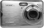 YASHICA EASYSNAP Camera (Sidabrinis)