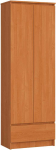 Biuro lentynų spintelė r 60 cm clp 1 stalčius 2 durys, alksnis