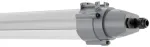 18W LED linijinis &scaron;viestuvas DAMP PROOF MAX 600, pilkas, 4000K, IP69, su 3h avariniu moduliu