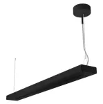 54/48/43/34W LED linijinis &scaron;viestuvas LINEAR INDIVILED DIRECT/INDIRECT 1200, juodas, 4000K, su judesio/&scaron;viesos davikliu, DALI2