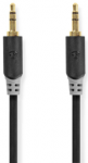 Nedis Stereo Audio kabelis jack 3.5 mm (M) - jack 3.5 mm (M) 10.0 m juoda